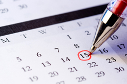 Setting date on calendar